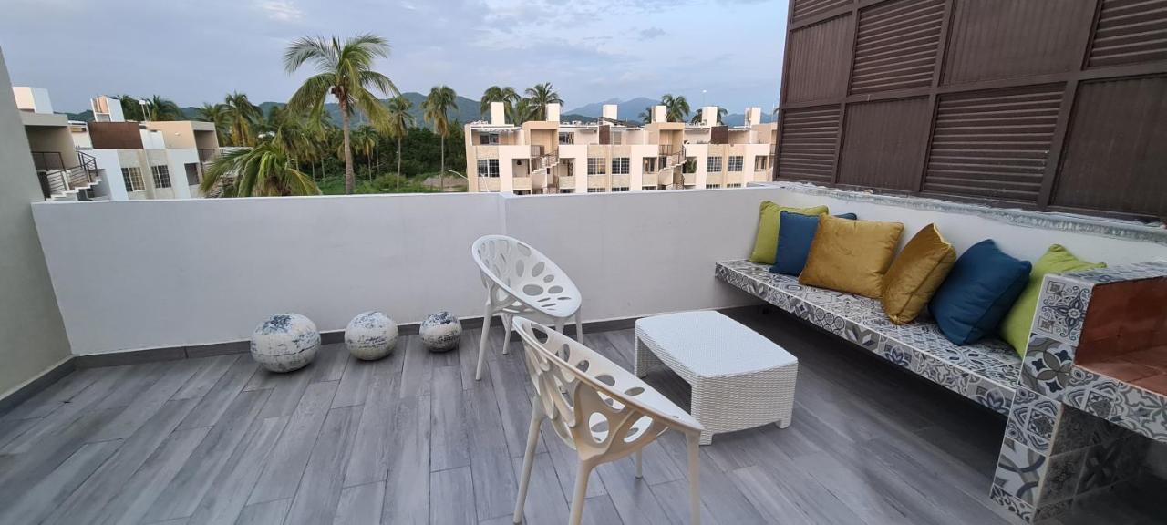Penthouse con Roof Garden, experiencia sin igual. Apartment Manzanillo Exterior foto